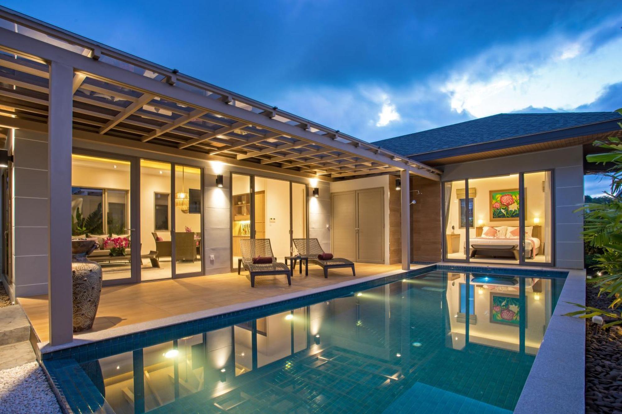 Resort Boutique 2Br Villa Dalaa 4, Private Pool, Full Service, 5 Min Drive Kamala Beach Exterior foto